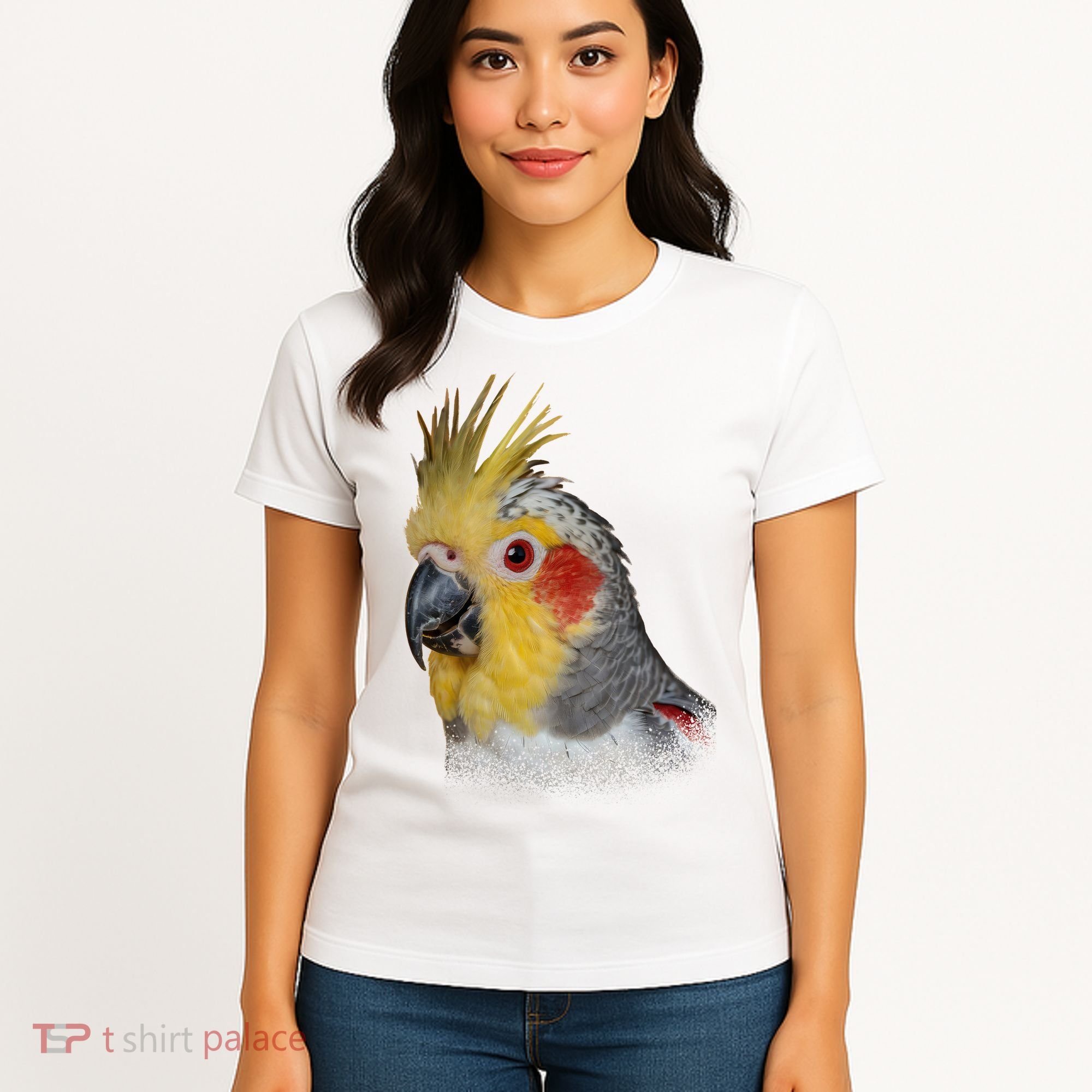 Captivating Cockatiel Portrait Women's T-Shirt