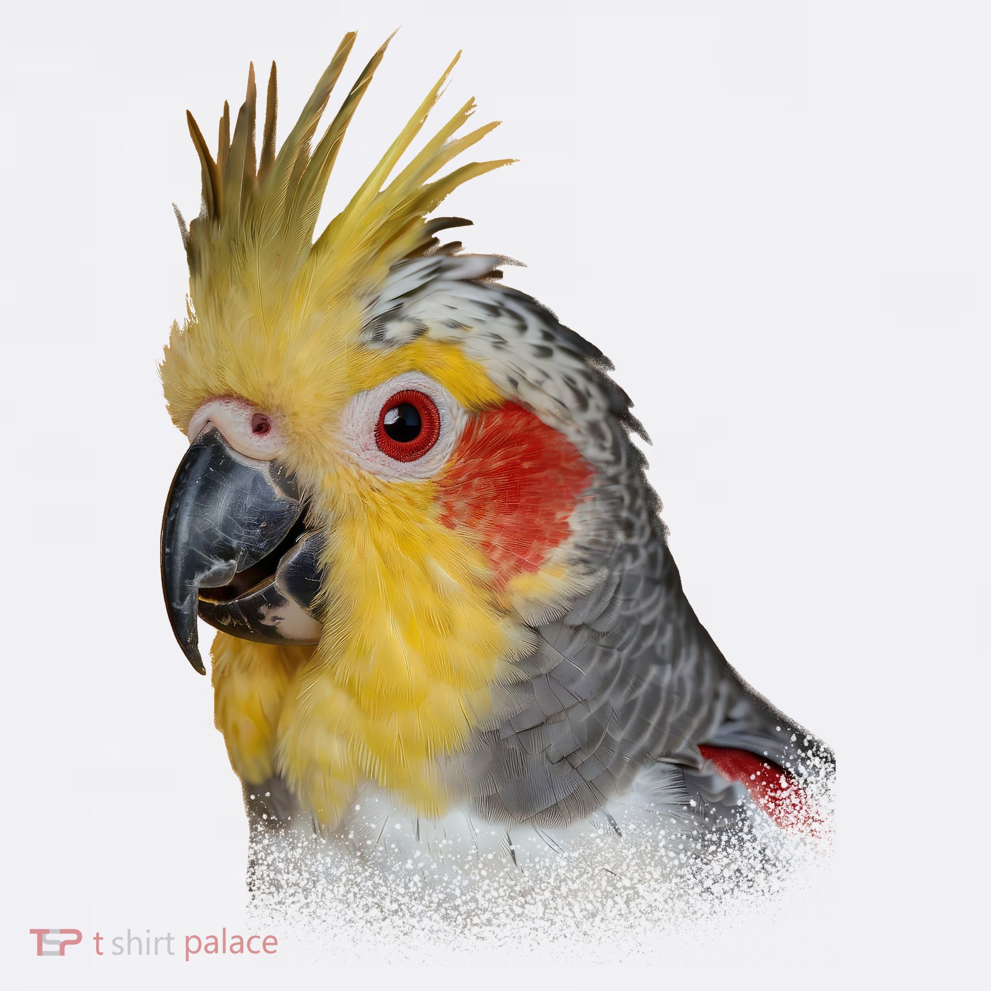 Captivating Cockatiel Portrait Kids Sweatshirt