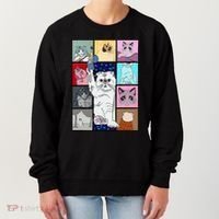 Cute Cat Purring In My Lap Cause It Loves Me Cat Lover Women's Sweatshirt thumb 0