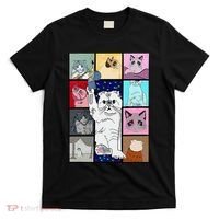 Cute Cat Purring In My Lap Cause It Loves Me Cat Lover T-Shirt thumb 0