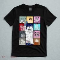 Cute Cat Purring In My Lap Cause It Loves Me Cat Lover T-Shirt thumb 5
