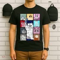 Cute Cat Purring In My Lap Cause It Loves Me Cat Lover T-Shirt thumb 6