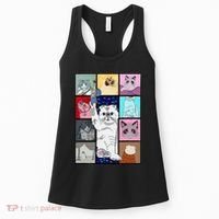 Cute Cat Purring In My Lap Cause It Loves Me Cat Lover Women's Tank Top thumb 0