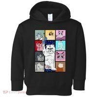 Cute Cat Purring In My Lap Cause It Loves Me Cat Lover Toddler Hoodie thumb 0