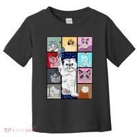 Cute Cat Purring In My Lap Cause It Loves Me Cat Lover Toddler T-Shirt thumb 0