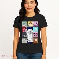 Cute Cat Purring In My Lap Cause It Loves Me Cat Lover Women's T-Shirt thumb 4