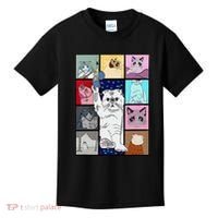 Cute Cat Purring In My Lap Cause It Loves Me Cat Lover Kids T-Shirt thumb 0