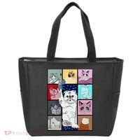 Cute Cat Purring In My Lap Cause It Loves Me Cat Lover Tote Bag thumb 0