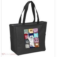 Cute Cat Purring In My Lap Cause It Loves Me Cat Lover Tote Bag thumb 2