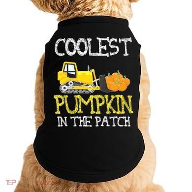 Cutest Coolest Pumpkin In The Patch Halloween Boys Gift Doggie Tank