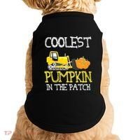 Cutest Coolest Pumpkin In The Patch Halloween Boys Gift Doggie Tank thumb 0