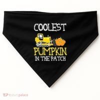 Cutest Coolest Pumpkin In The Patch Halloween Boys Gift USA-Made Doggie Bandana thumb 0