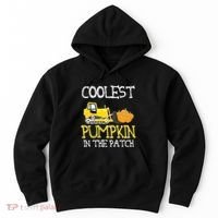 Cutest Coolest Pumpkin In The Patch Halloween Boys Gift Hoodie thumb 0