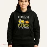Cutest Coolest Pumpkin In The Patch Halloween Boys Gift Hoodie thumb 5