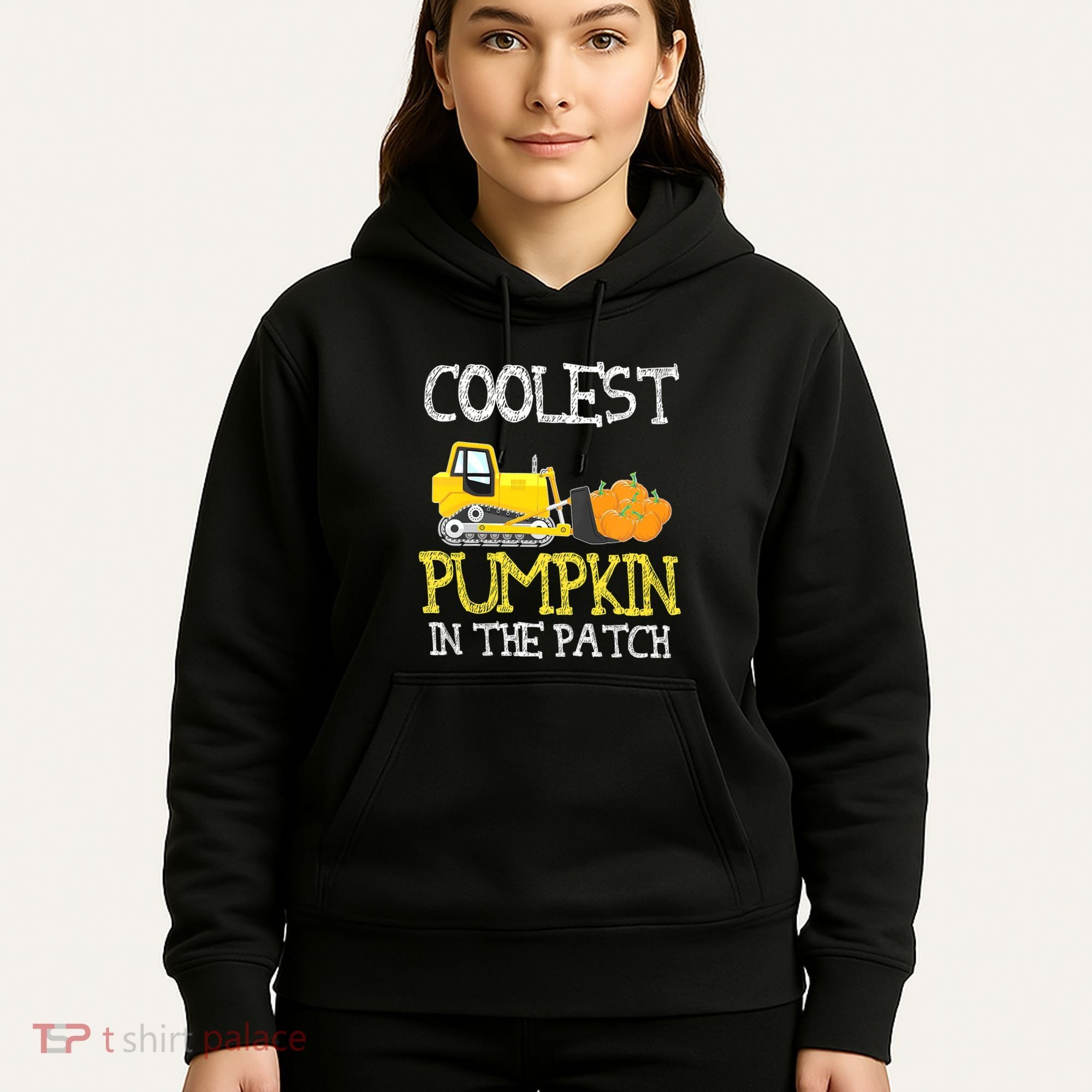 Cutest Coolest Pumpkin In The Patch Halloween Boys Gift Hoodie