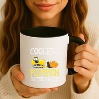 Cutest Coolest Pumpkin In The Patch Halloween Boys Gift Coffee Mug thumb 3