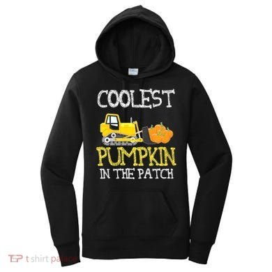 Cutest Coolest Pumpkin In The Patch Halloween Boys Gift Women's Hoodie