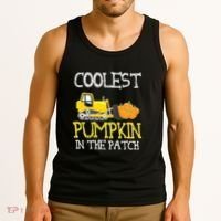 Cutest Coolest Pumpkin In The Patch Halloween Boys Gift Tank Top thumb 3
