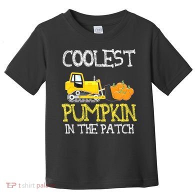 Cutest Coolest Pumpkin In The Patch Halloween Boys Gift Toddler T-Shirt