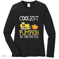 Cutest Coolest Pumpkin In The Patch Halloween Boys Gift Women's Long Sleeve Shirt thumb 0