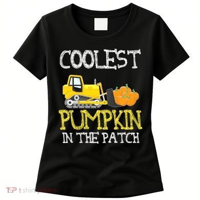 Cutest Coolest Pumpkin In The Patch Halloween Boys Gift Women's T-Shirt