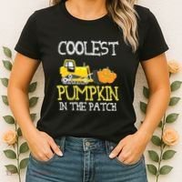 Cutest Coolest Pumpkin In The Patch Halloween Boys Gift Women's T-Shirt thumb 2