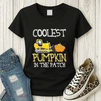 Cutest Coolest Pumpkin In The Patch Halloween Boys Gift Women's T-Shirt thumb 3