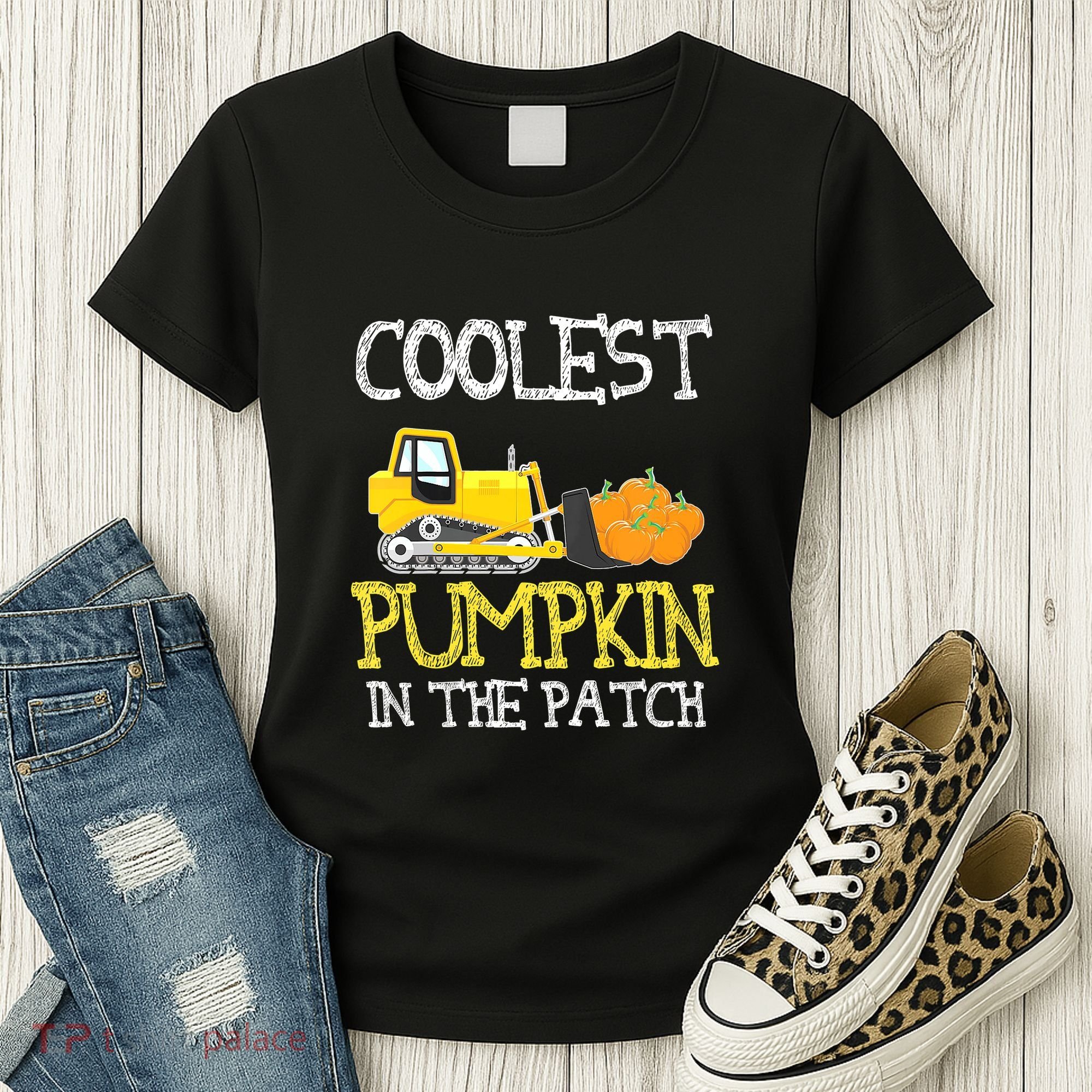 Cutest Coolest Pumpkin In The Patch Halloween Boys Gift Women's T-Shirt