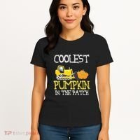 Cutest Coolest Pumpkin In The Patch Halloween Boys Gift Women's T-Shirt thumb 4