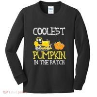 Cutest Coolest Pumpkin In The Patch Halloween Boys Gift Kids Long Sleeve Shirt thumb 0
