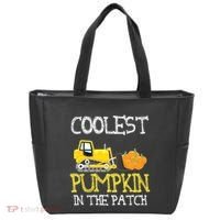 Cutest Coolest Pumpkin In The Patch Halloween Boys Gift Tote Bag thumb 0