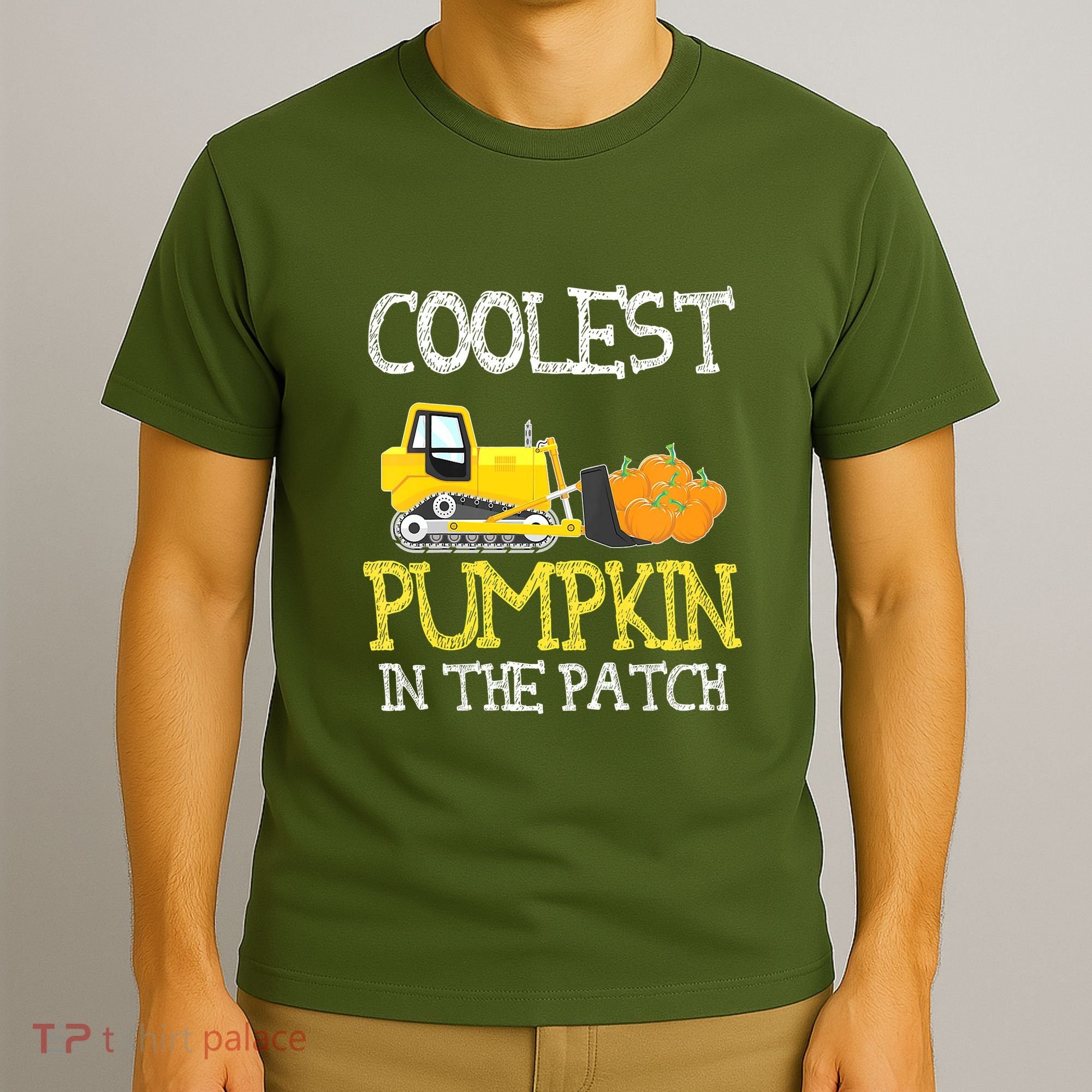 Cutest Coolest Pumpkin In The Patch Halloween Boys Gift T-Shirt