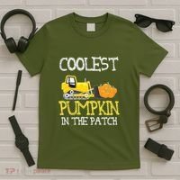 Cutest Coolest Pumpkin In The Patch Halloween Boys Gift T-Shirt thumb 5