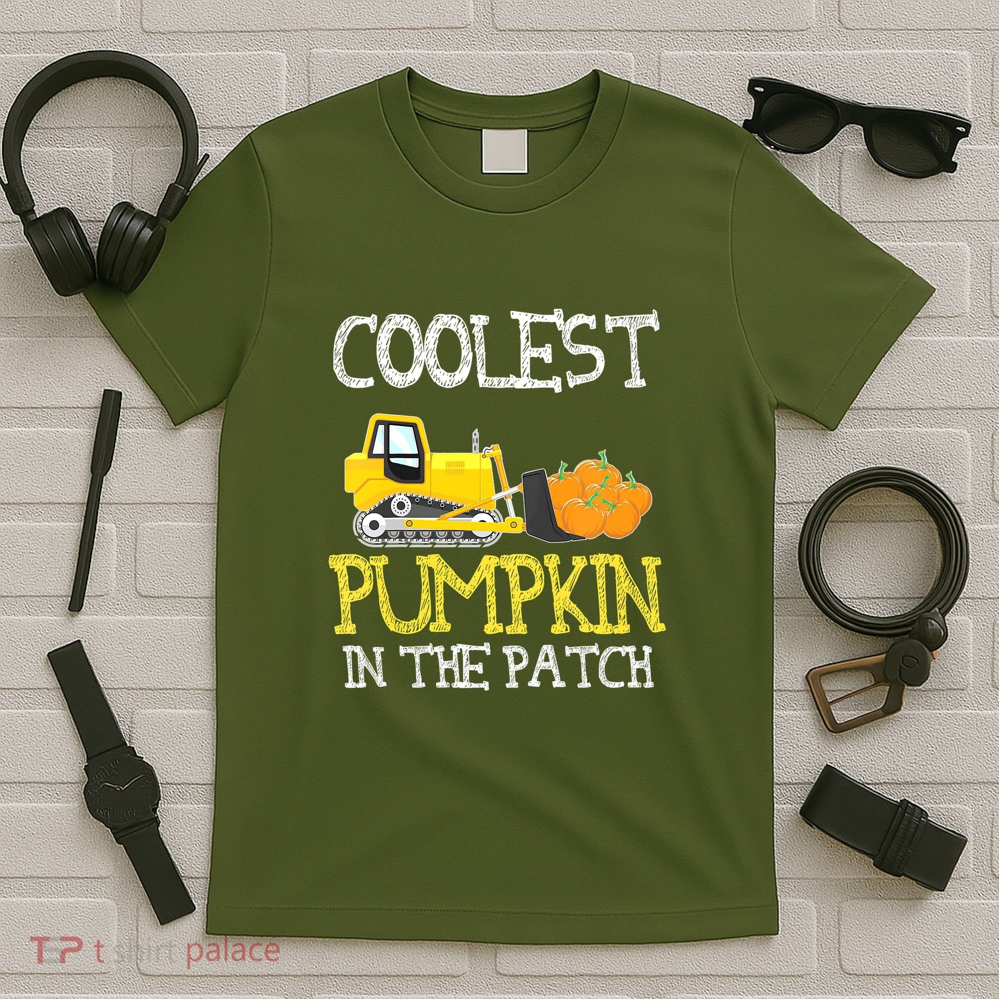 Cutest Coolest Pumpkin In The Patch Halloween Boys Gift T-Shirt