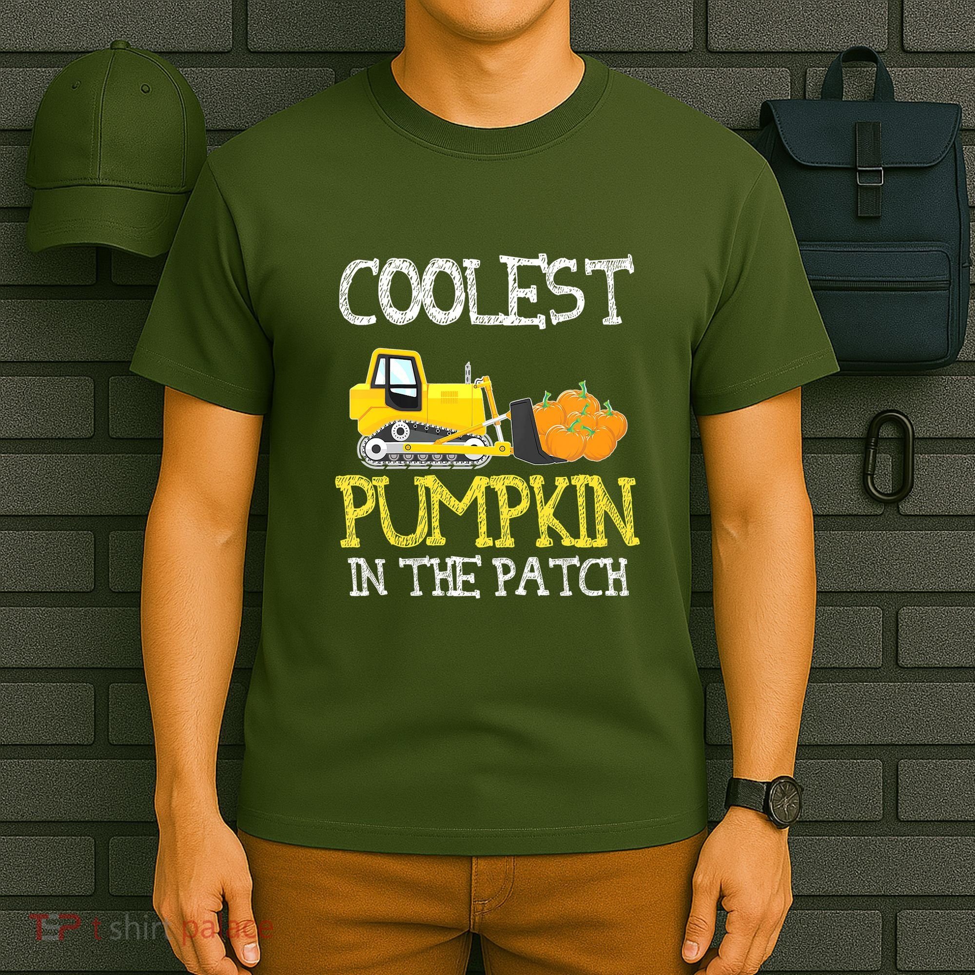 Cutest Coolest Pumpkin In The Patch Halloween Boys Gift T-Shirt