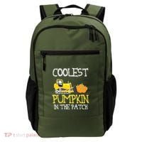 Cutest Coolest Pumpkin In The Patch Halloween Boys Gift Backpack thumb 0