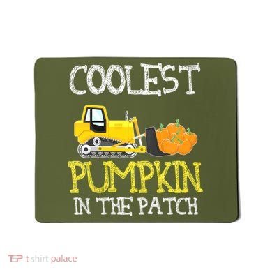 Cutest Coolest Pumpkin In The Patch Halloween Boys Gift Mousepad