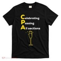 Cpa Celebrating Passing Test New Accountant Gift T-Shirt thumb 0