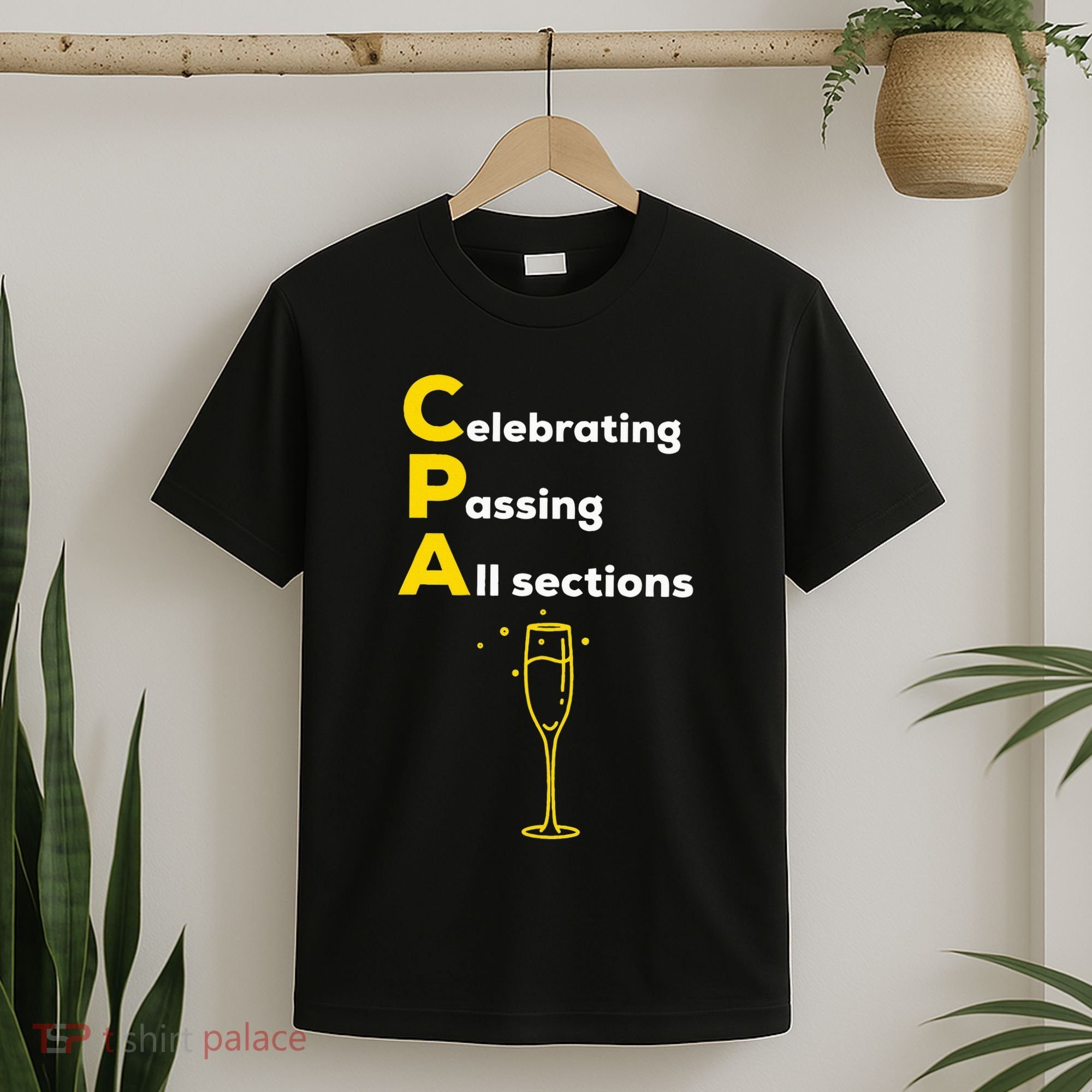 Cpa Celebrating Passing Test New Accountant Gift T-Shirt