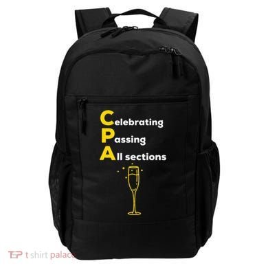 Cpa Celebrating Passing Test New Accountant Gift Backpack