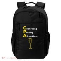 Cpa Celebrating Passing Test New Accountant Gift Backpack thumb 0