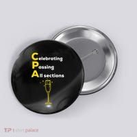 Cpa Celebrating Passing Test New Accountant Gift Button thumb 0