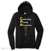 Cpa Celebrating Passing Test New Accountant Gift Women's Hoodie thumb 0