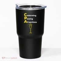Cpa Celebrating Passing Test New Accountant Gift Tumbler thumb 0