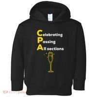 Cpa Celebrating Passing Test New Accountant Gift Toddler Hoodie thumb 0