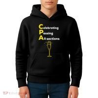 Cpa Celebrating Passing Test New Accountant Gift Kids Hoodie thumb 4