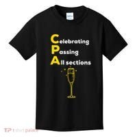 Cpa Celebrating Passing Test New Accountant Gift Kids T-Shirt thumb 0