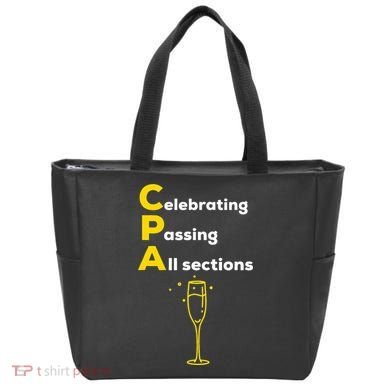 Cpa Celebrating Passing Test New Accountant Gift Tote Bag