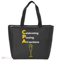 Cpa Celebrating Passing Test New Accountant Gift Tote Bag thumb 0