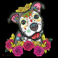 Cute Calavera Perro Dia De Los Muertos Halloween Dog Coffee Mug thumb 5